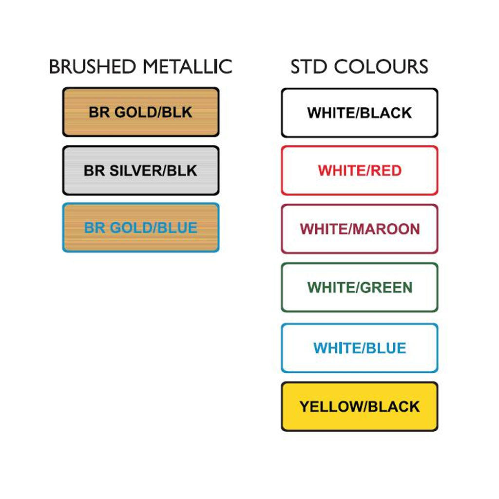 Standard Name Badge – Emblems NZ